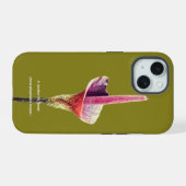 コンコルダの花 iPhone 15ケース (裏面横)