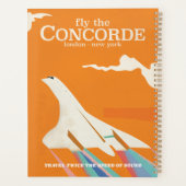 コンコルドを飛ぶ プランナー手帳 (裏面)