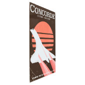 コンコルドヴィンテージ飛行旅行ポスター メタルプリント (3/4)