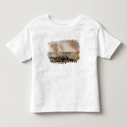 コンコルド広場の戦い、1871年 トドラーTシャツ (正面)