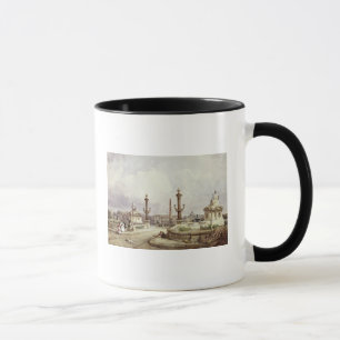 コンコルド広場、c.1837 マグカップ