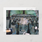 コンコルド操縦室のポストカード ポストカード (正面/裏面)