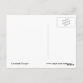 コンコルド操縦室のポストカード ポストカード (裏面)