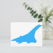 コンコルド超音速旅客機 ポストカード (スタンド正面)