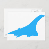 コンコルド超音速旅客機 ポストカード (正面/裏面)