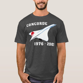 コンコルド飛行機 Tシャツ