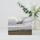 コンコルド – 高速走葉書 ポストカード (スタンド正面)