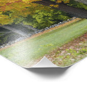 コンコードの近くの秋の色の楓の木 フォトプリント            (角)