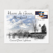 コンコードポイントライトハウス ポストカード (正面)