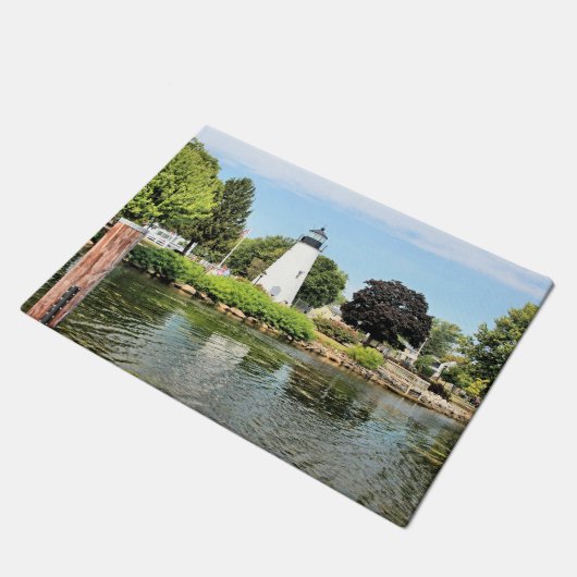 コンコードポイントライトハウス、メリーランド、ドアマット ドアマット (アングル)