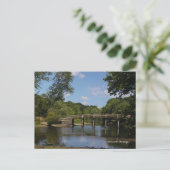 コンコード川:旧北橋 ポストカード (スタンド正面)