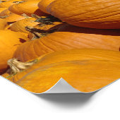 コンコード近くの秋に農場のカボチャ, 2 ポスター (角)