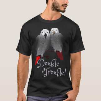 コンゴとティムネアフリカグレイ Tシャツ