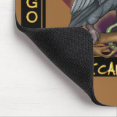 コンゴのアフリカ灰色のマウスパッド マウスパッド (コーナー)