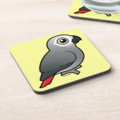 コンゴのアフリカ灰色 コースター (左側)