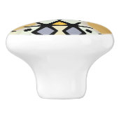 コンゴの宝石-陶器の引き手 セラミックノブ (側面)