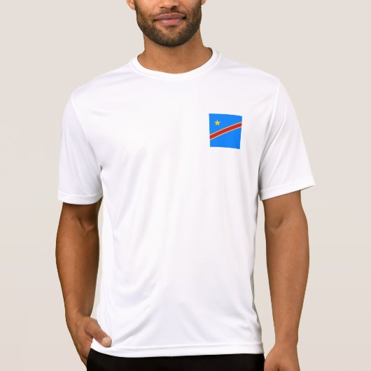 コンゴの旗 Tシャツ (正面)