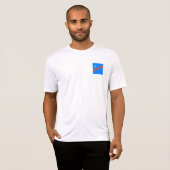 コンゴの旗 Tシャツ (正面フル)