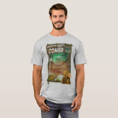 コンゴの湿地を探検する Tシャツ (正面フル)