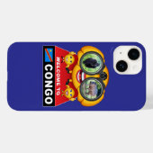 コンゴへようこそ Case-Mate iPhoneケース (裏面 (横))
