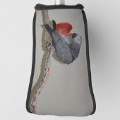 コンゴアフリカ灰色オウムの尾翼 ゴルフヘッドカバー (回転90)