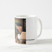 コンゴウインコのちょうどbeclawsの魔法のmikey王 コーヒーマグカップ (正面右)