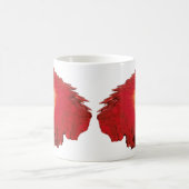 コンゴウインコのオウムの鳥の変形させるマグ モーフィングマグカップ (中央)