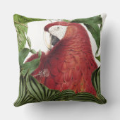 コンゴウインコのオウムのToucanの鳥の野性生物の装飾用クッション クッション (裏面)