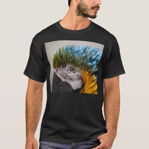 コンゴウインコのオウム-ワイシャツ Tシャツ