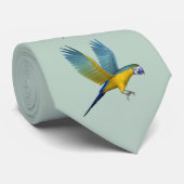 コンゴウインコのタイ ネクタイ (ロール)