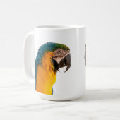 コンゴウインコの写真 コーヒーマグカップ (正面左)