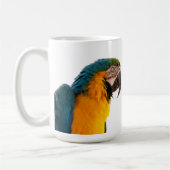 コンゴウインコの写真 コーヒーマグカップ (左)