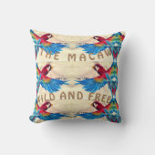 コンゴウインコ クッション (正面)