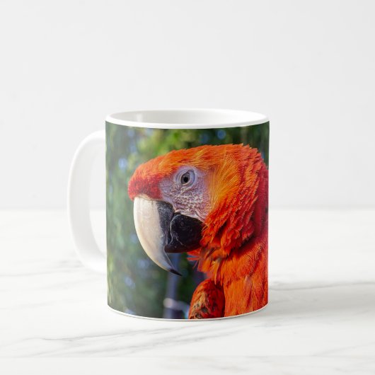 コンゴウインコ コーヒーマグカップ (正面左)