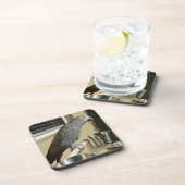 コンゴエレガントアフリカグレイ コースター (右側)