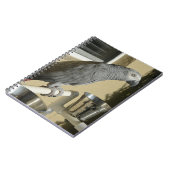 コンゴエレガントアフリカグレイ ノートブック (左側)