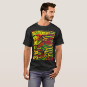 コンゴプリント大地の力 Tシャツ (正面フル)