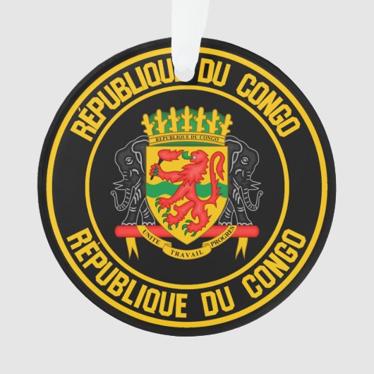 コンゴラウンドエンブレム オーナメント (正面)