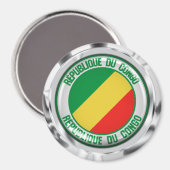 コンゴラウンドエンブレム マグネット (正面/裏面)