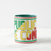 「コンゴ共和国とのシピン」愛国心 マグカップ (中央)