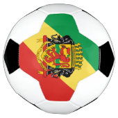 コンゴ共和国のエンブレム サッカーボール (回転)