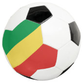 コンゴ共和国の国旗 サッカーボール (3/4)