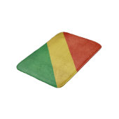 コンゴ共和国の旗 バスマット (アングル)