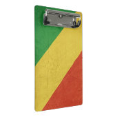 コンゴ共和国の旗 ミニクリップボード (アングル)