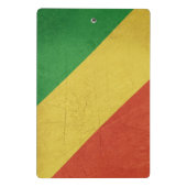 コンゴ共和国の旗 ミニクリップボード (裏面)