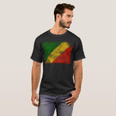コンゴ共和国の旗 Tシャツ (正面フル)