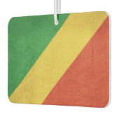 コンゴ共和国国旗 カーエアーフレッシュナー (左)