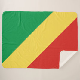 コンゴ共和国国旗 シェルパブランケット