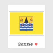 コンゴ共和国国旗 シール (シート)