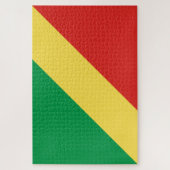 コンゴ共和国国旗 ジグソーパズル (縦)